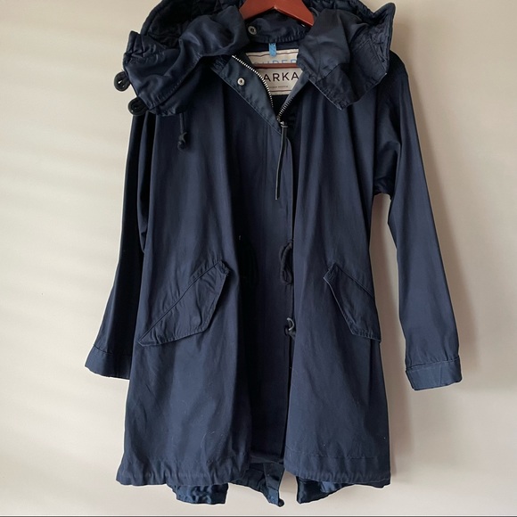 Maison Scotch Super Parka with Oversized Hood - Picture 2 of 7